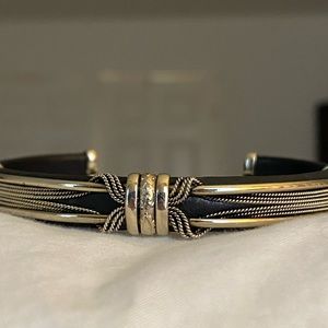 Artisan Made Leather Cuff Bracelet